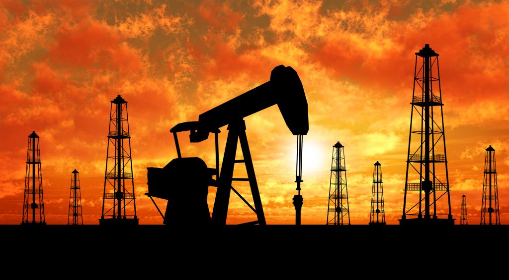 Нефтяные вышки Ближнего Востока