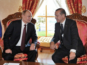 Фото: pravdanovosti.com Визит В.Путина в Турцию, декабрь 2012